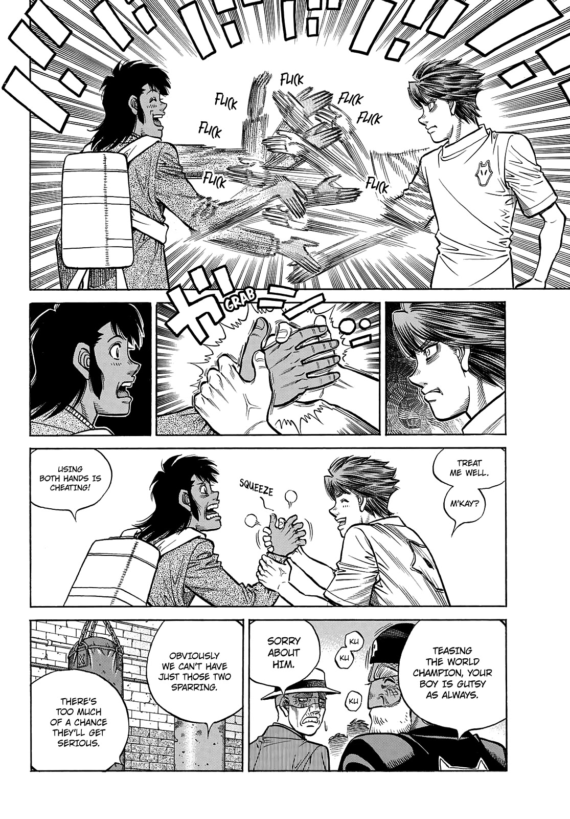 Hajime no Ippo Chapter 1360 page 5 - Chapter 1360: A Reunion With Volg