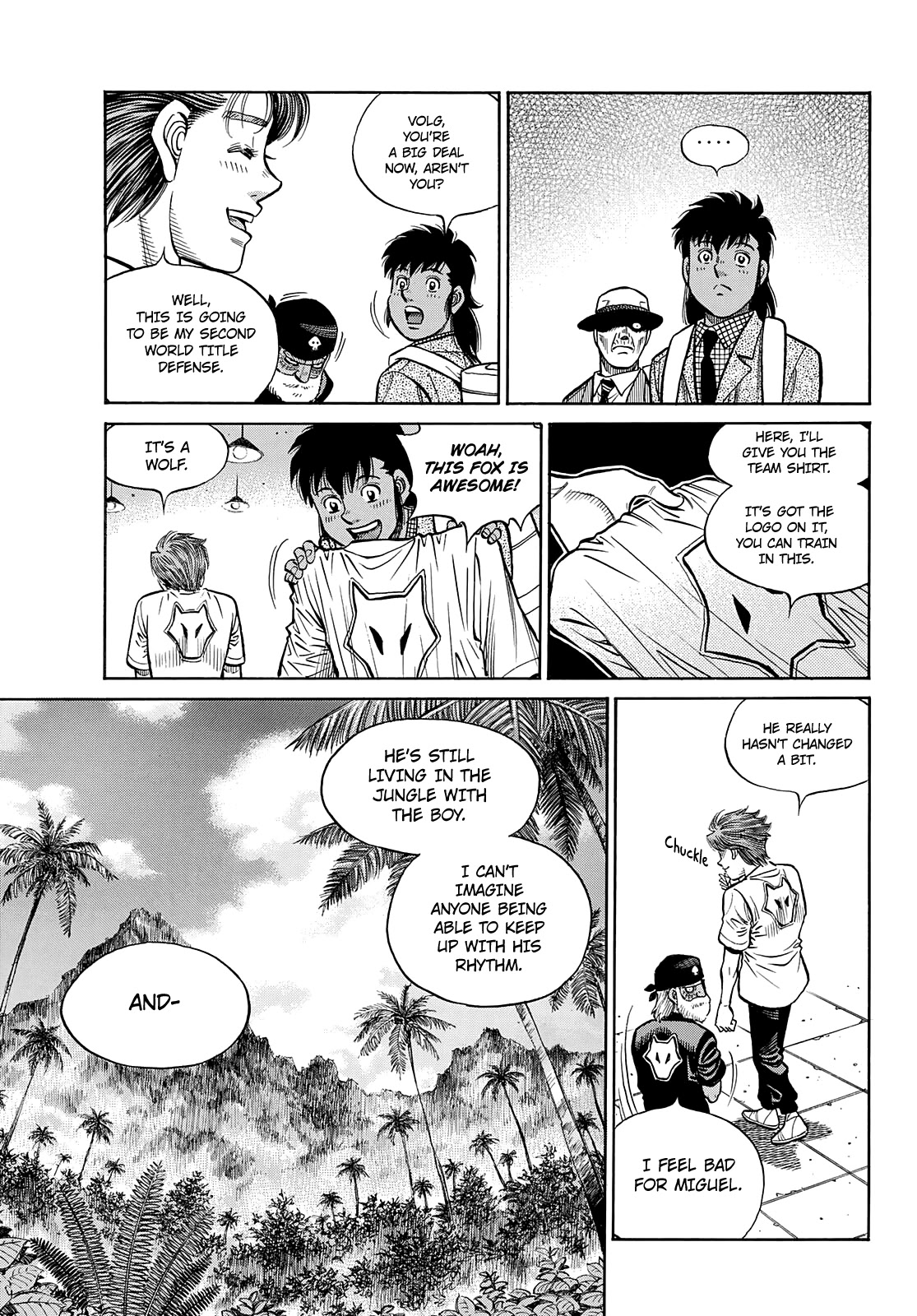 Hajime no Ippo Chapter 1360 page 8 - Chapter 1360: A Reunion With Volg