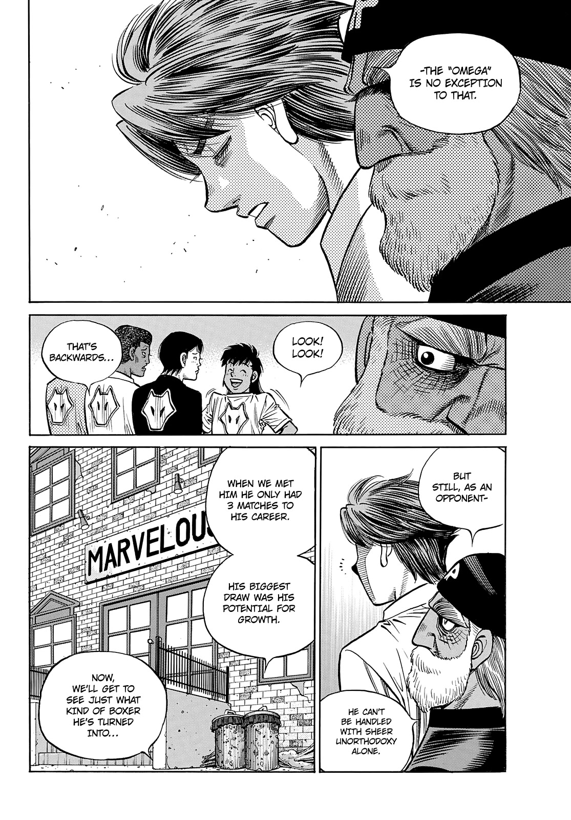 Hajime no Ippo Chapter 1360 page 9 - Chapter 1360: A Reunion With Volg