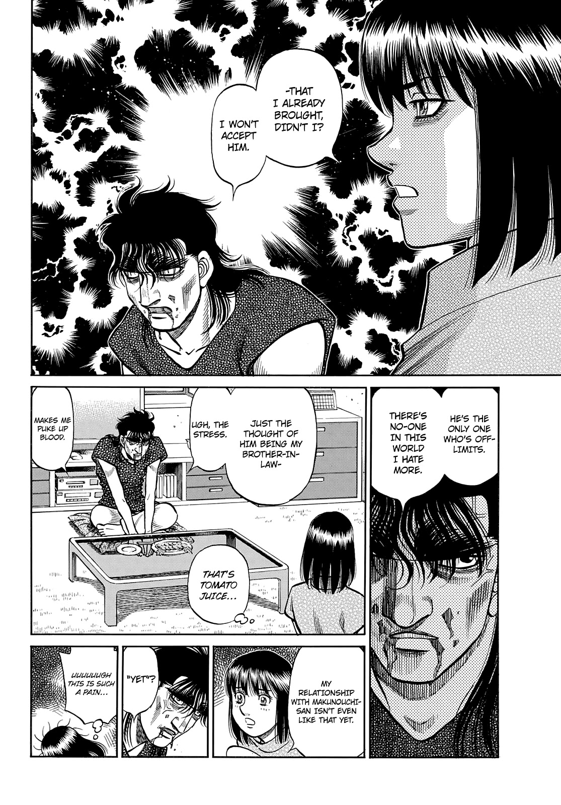 Hajime no Ippo Chapter 1361 page 10 - Chapter 1361: The Grim Reaper's Distress