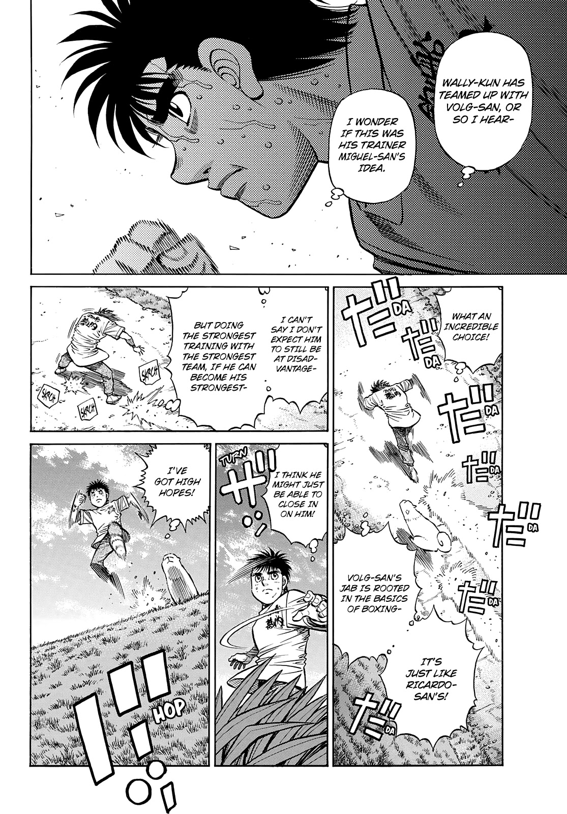 Hajime no Ippo Chapter 1361 page 3 - Chapter 1361: The Grim Reaper's Distress