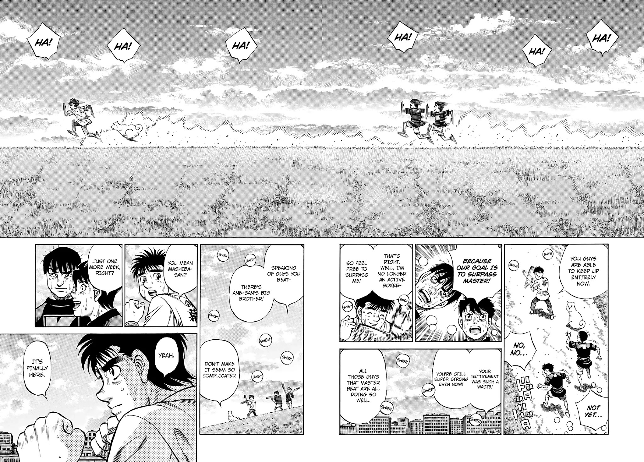 Hajime no Ippo Chapter 1361 page 5 - Chapter 1361: The Grim Reaper's Distress
