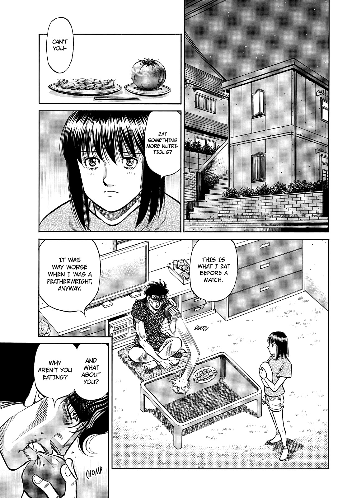 Hajime no Ippo Chapter 1361 page 7 - Chapter 1361: The Grim Reaper's Distress