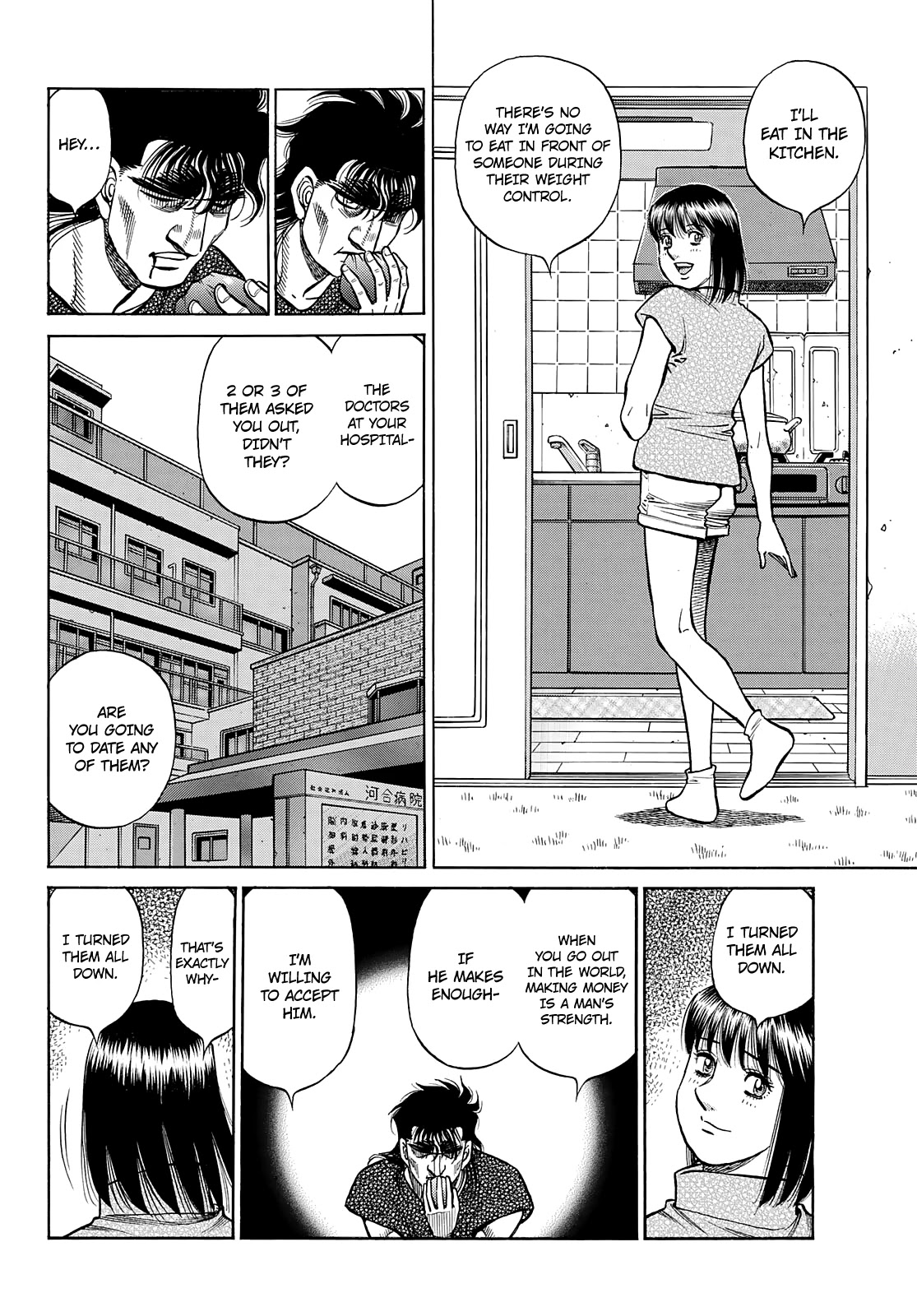 Hajime no Ippo Chapter 1361 page 8 - Chapter 1361: The Grim Reaper's Distress