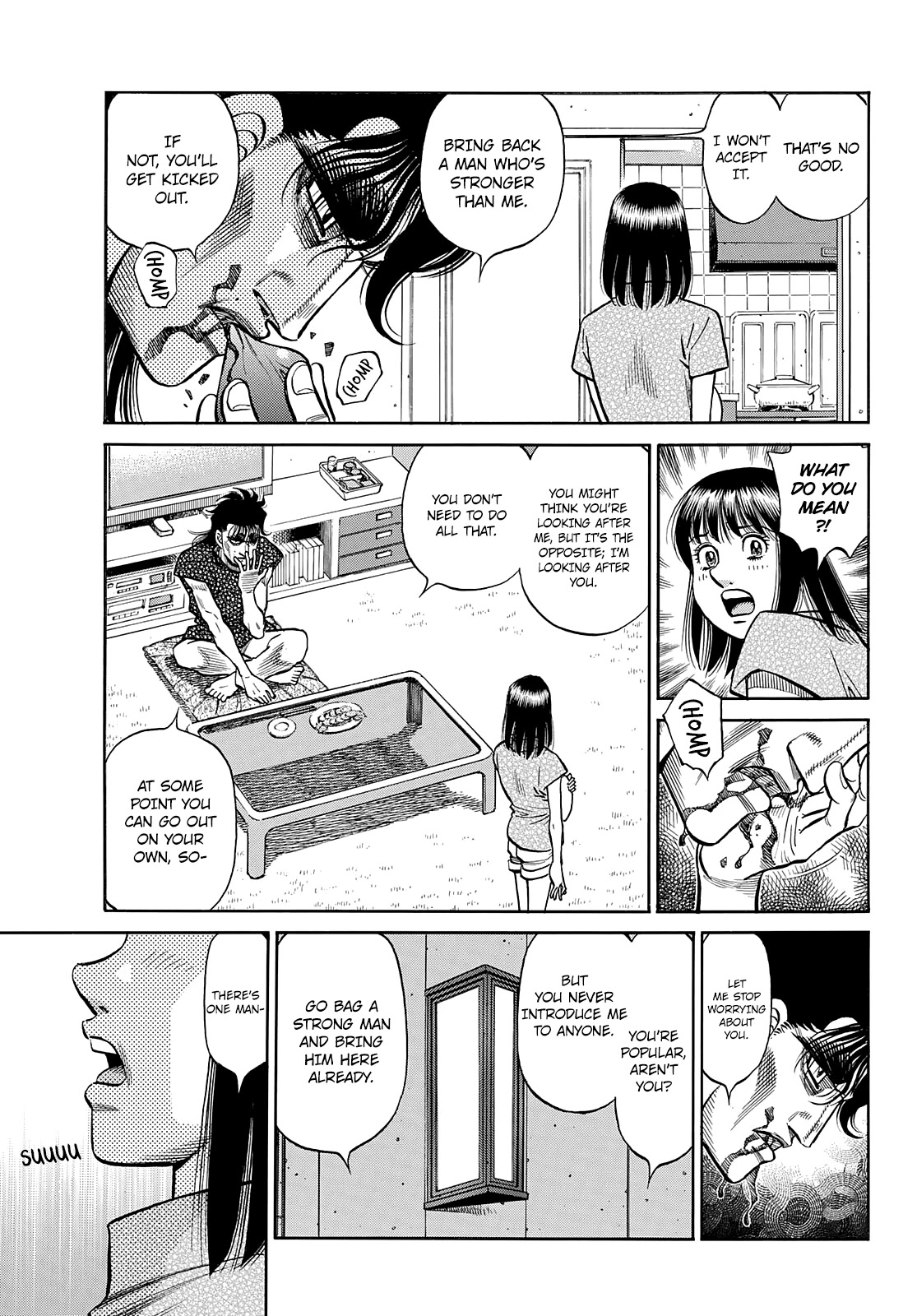 Hajime no Ippo Chapter 1361 page 9 - Chapter 1361: The Grim Reaper's Distress
