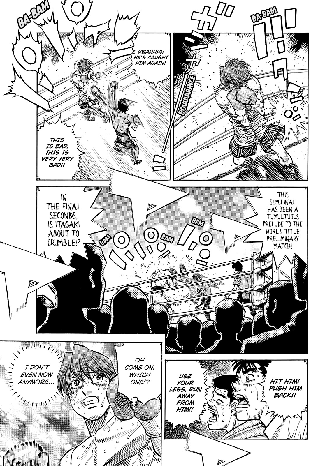 Hajime no Ippo Chapter 1362 page 6 - Chapter 1362: Before the World Title Preliminary Match