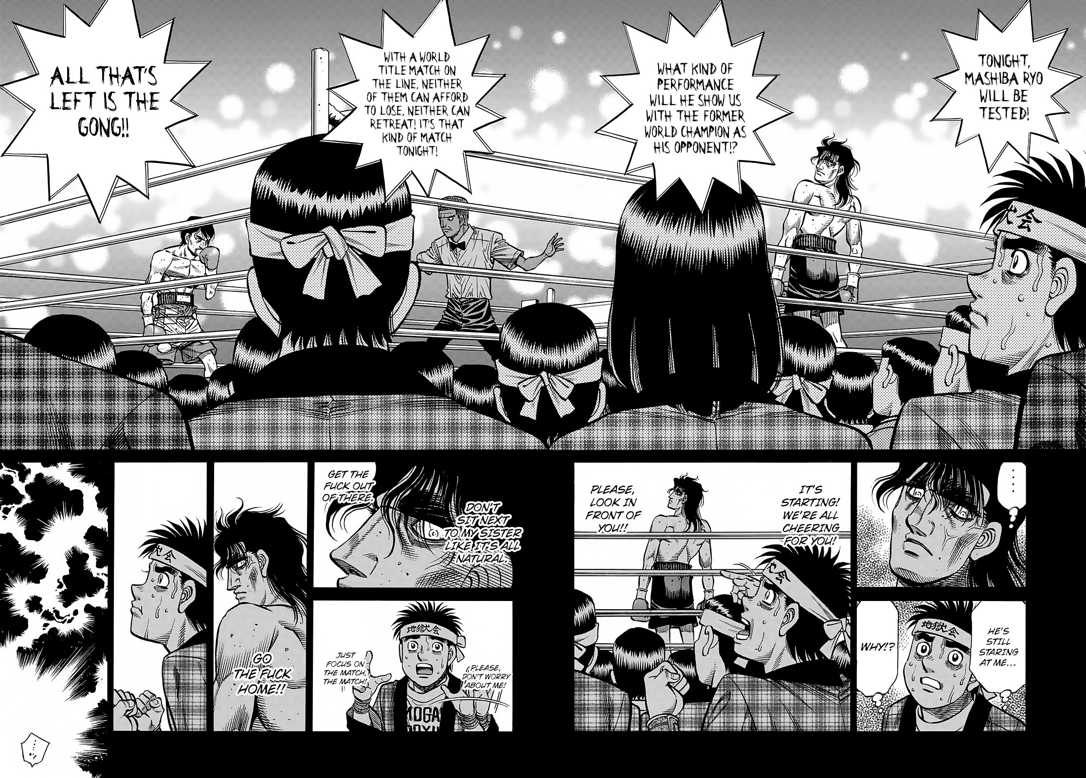 Hajime no Ippo Chapter 1363 page 5 - Chapter 1363: Mashiba's World Title Preliminary