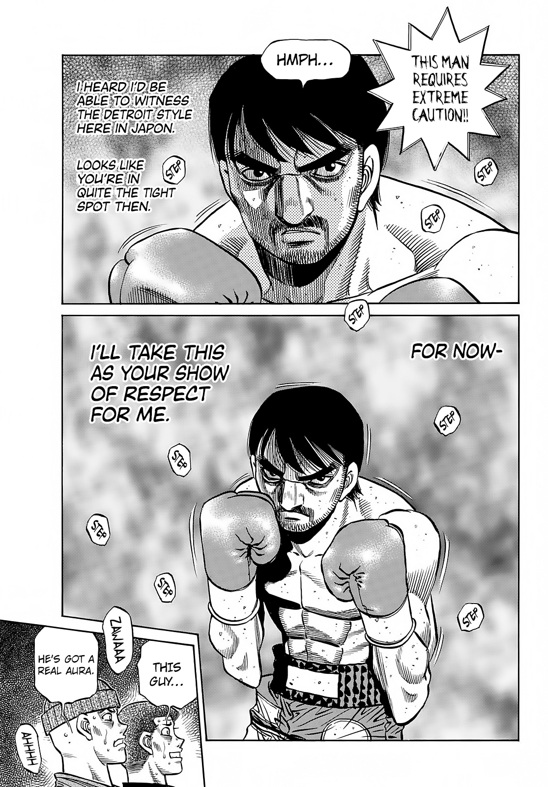 Hajime no Ippo Chapter 1363 page 9 - Chapter 1363: Mashiba's World Title Preliminary