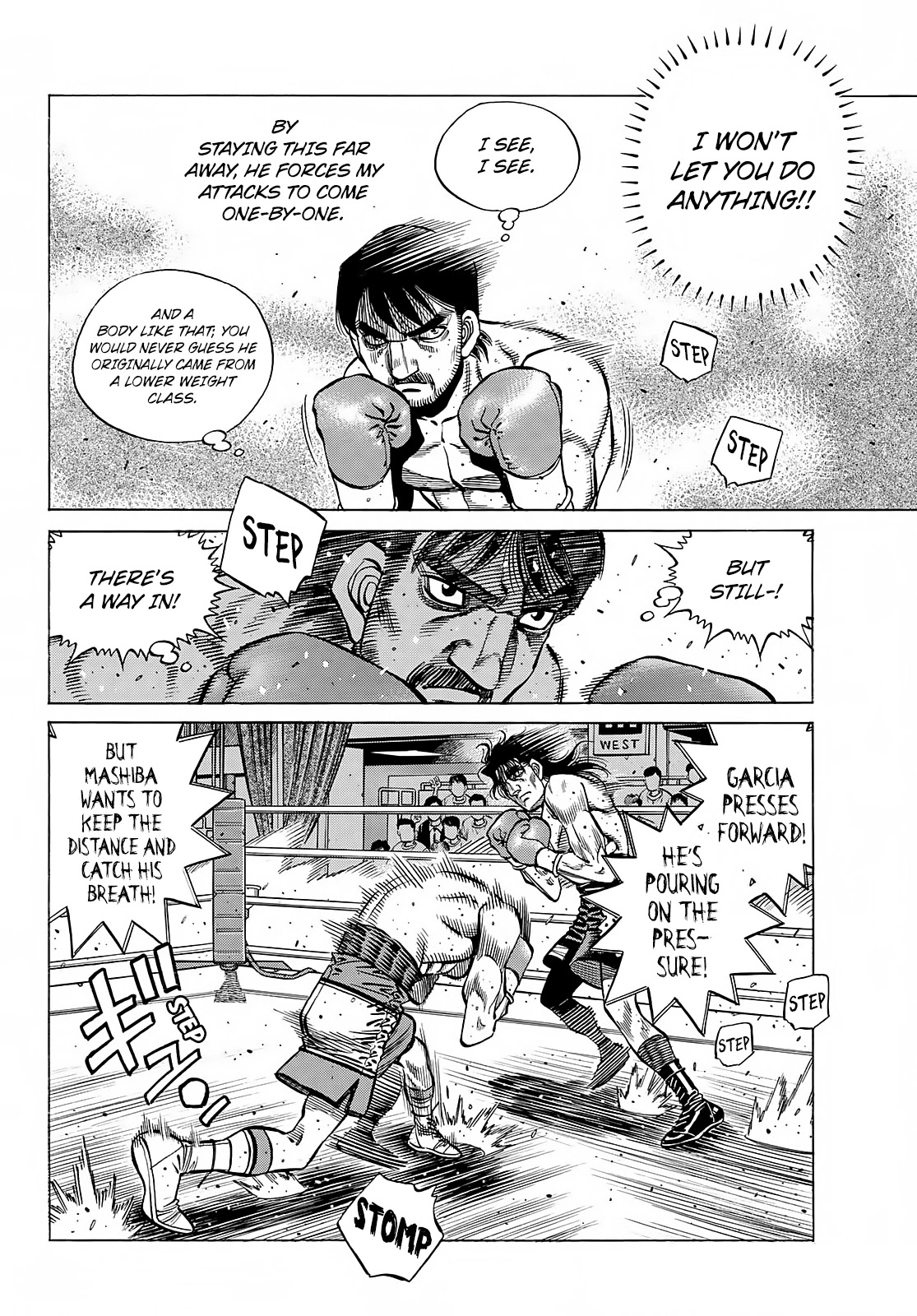 Hajime no Ippo Chapter 1364 page 4 - Chapter 1364: Garcia's True Strength