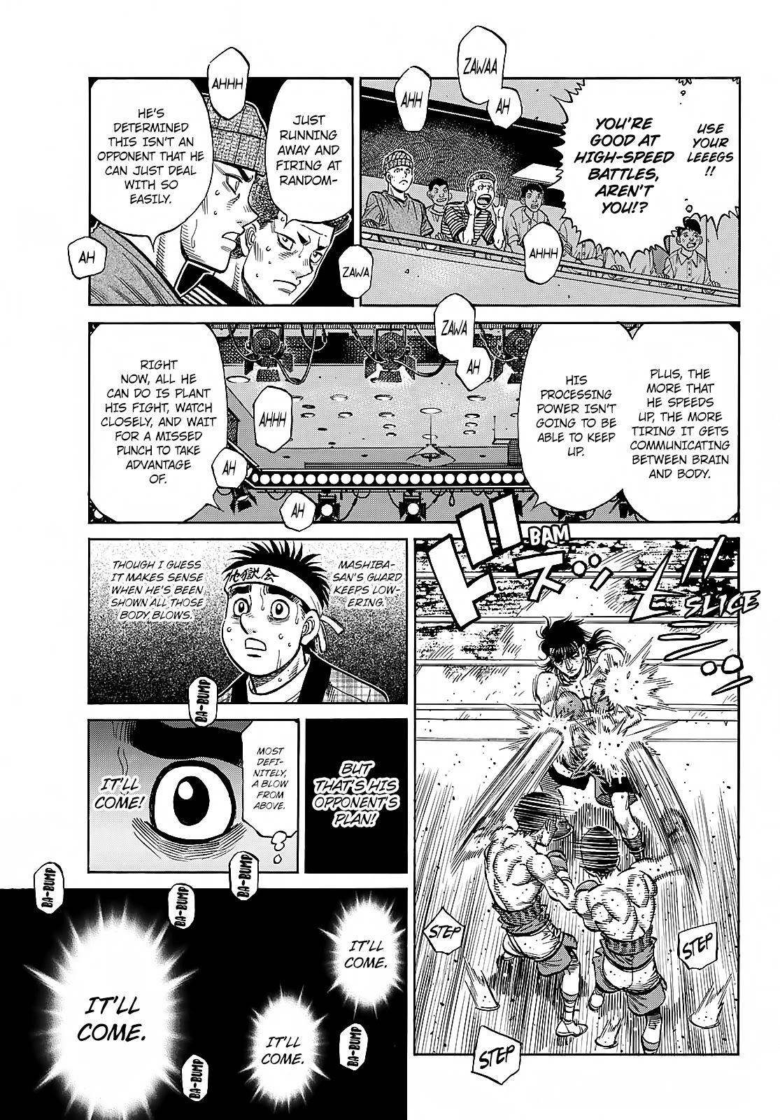 Hajime no Ippo Chapter 1365 page 12 - Chapter 1365: World Level Techniques