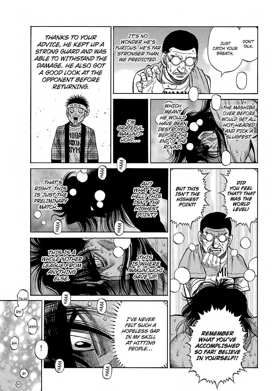 Hajime no Ippo Chapter 1365 page 18 - Chapter 1365: World Level Techniques