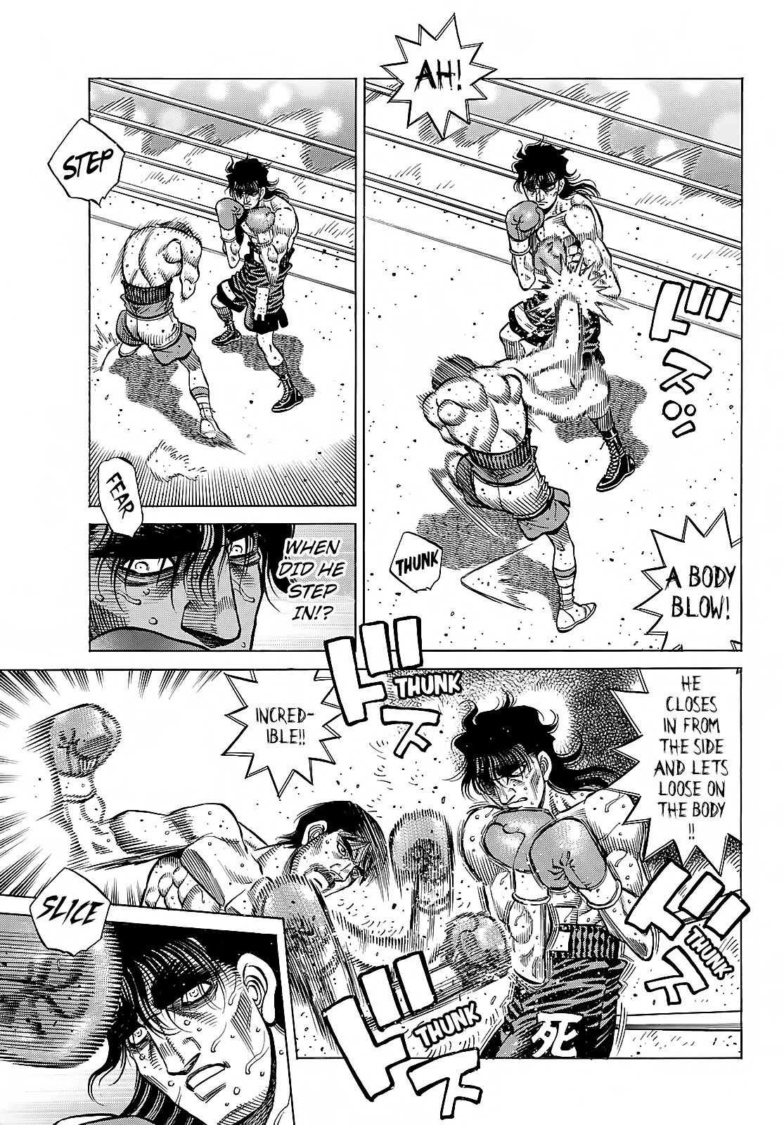 Hajime no Ippo Chapter 1365 page 4 - Chapter 1365: World Level Techniques