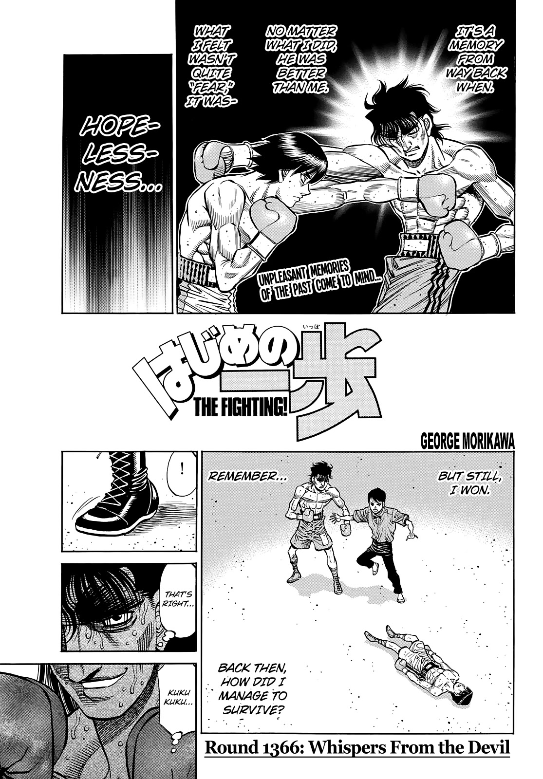 Hajime no Ippo Chapter 1366 page 1 - Chapter 1366: Whispers From The Devil