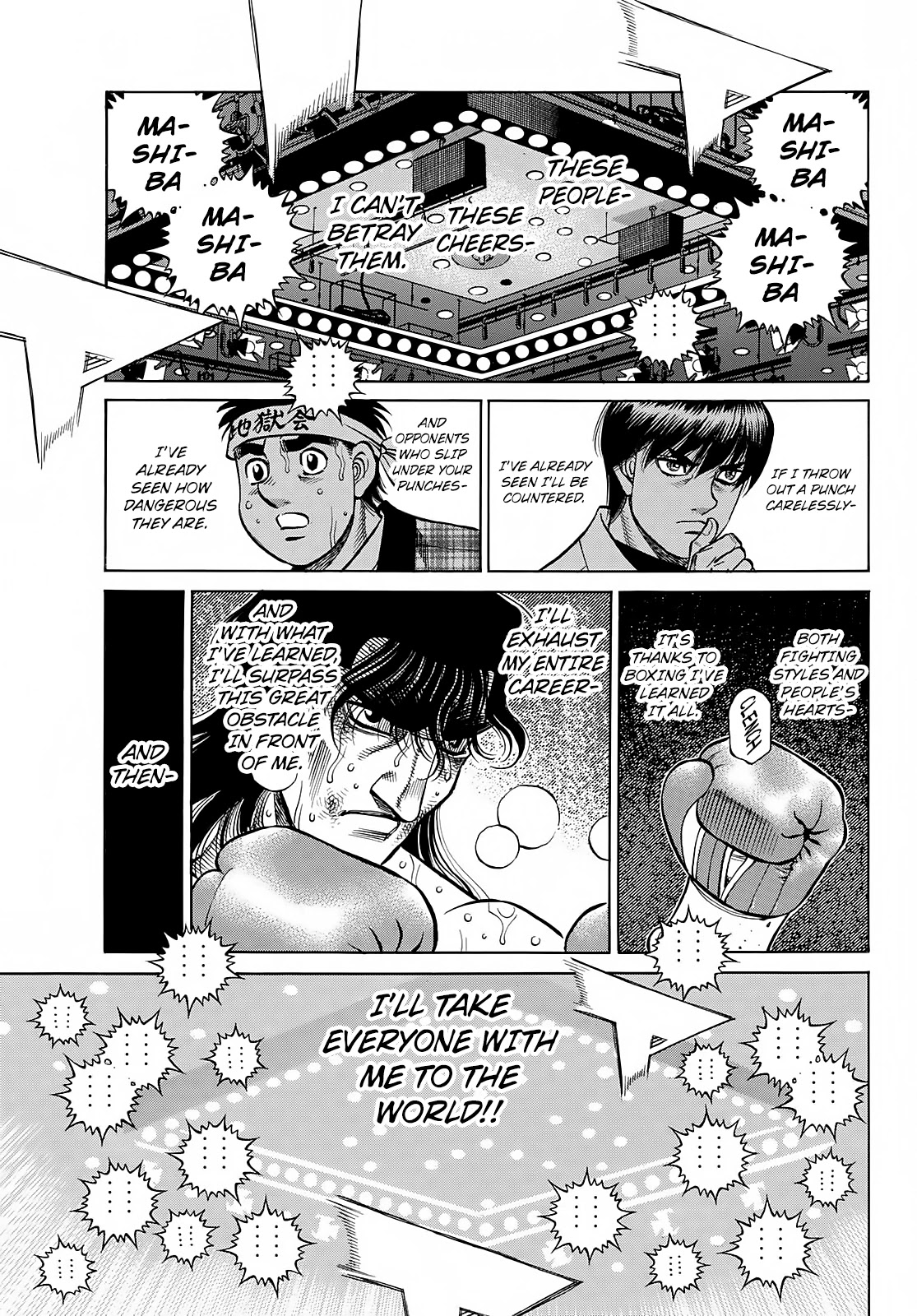 Hajime no Ippo Chapter 1367 page 11 - Chapter 1367: What am I Hearing?