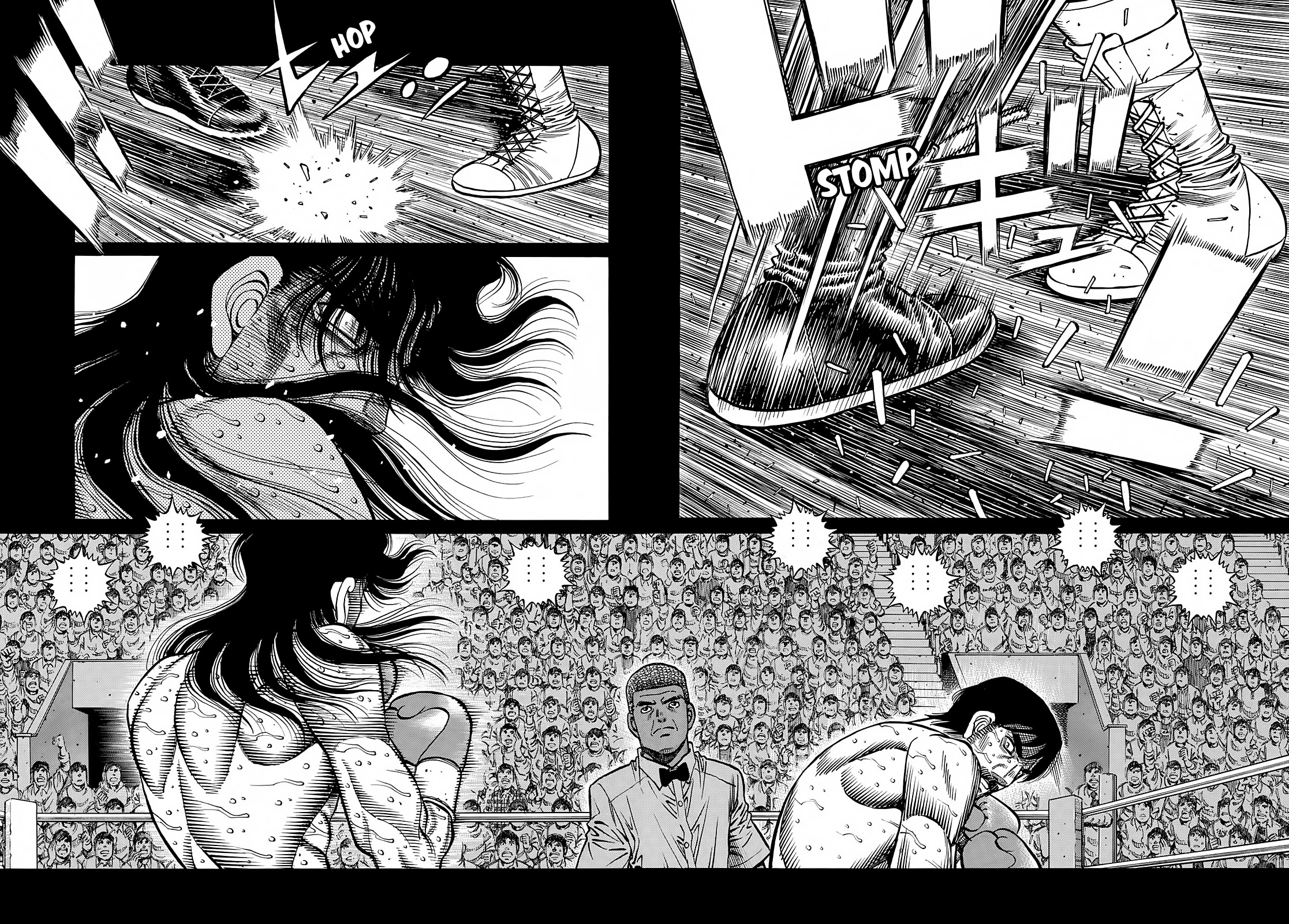 Hajime no Ippo Chapter 1367 page 7 - Chapter 1367: What am I Hearing?