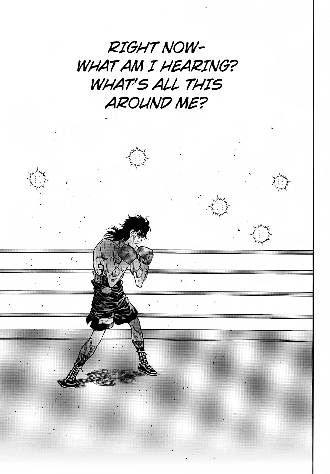 Hajime no Ippo Chapter 1367 page 9 - Chapter 1367: What am I Hearing?