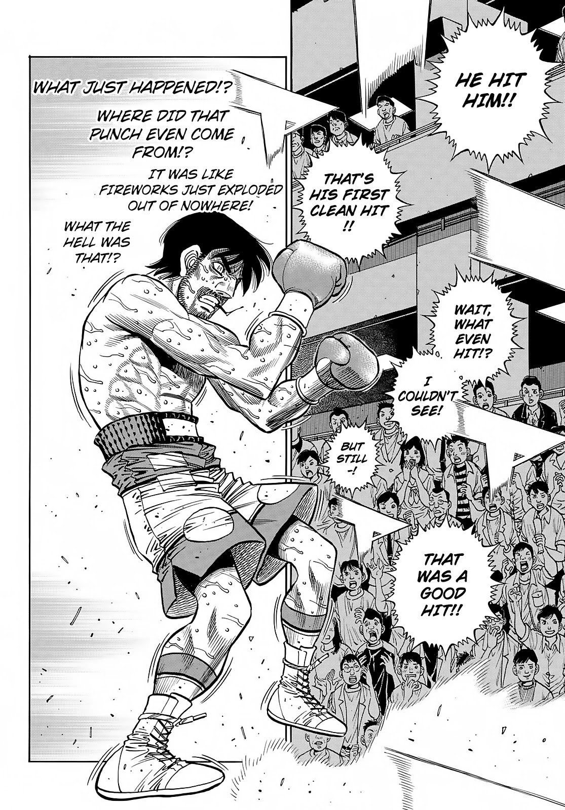 Hajime no Ippo Chapter 1368 page 4 - Chapter 1368: Mashiba’ Aim