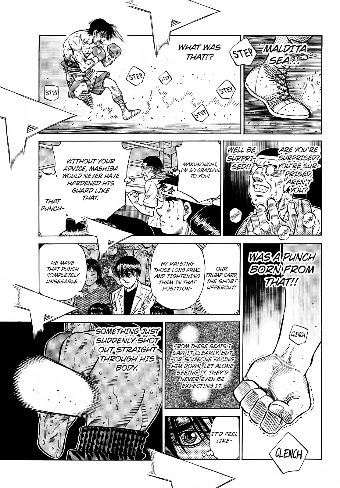 Hajime no Ippo Chapter 1368 page 5 - Chapter 1368: Mashiba’ Aim