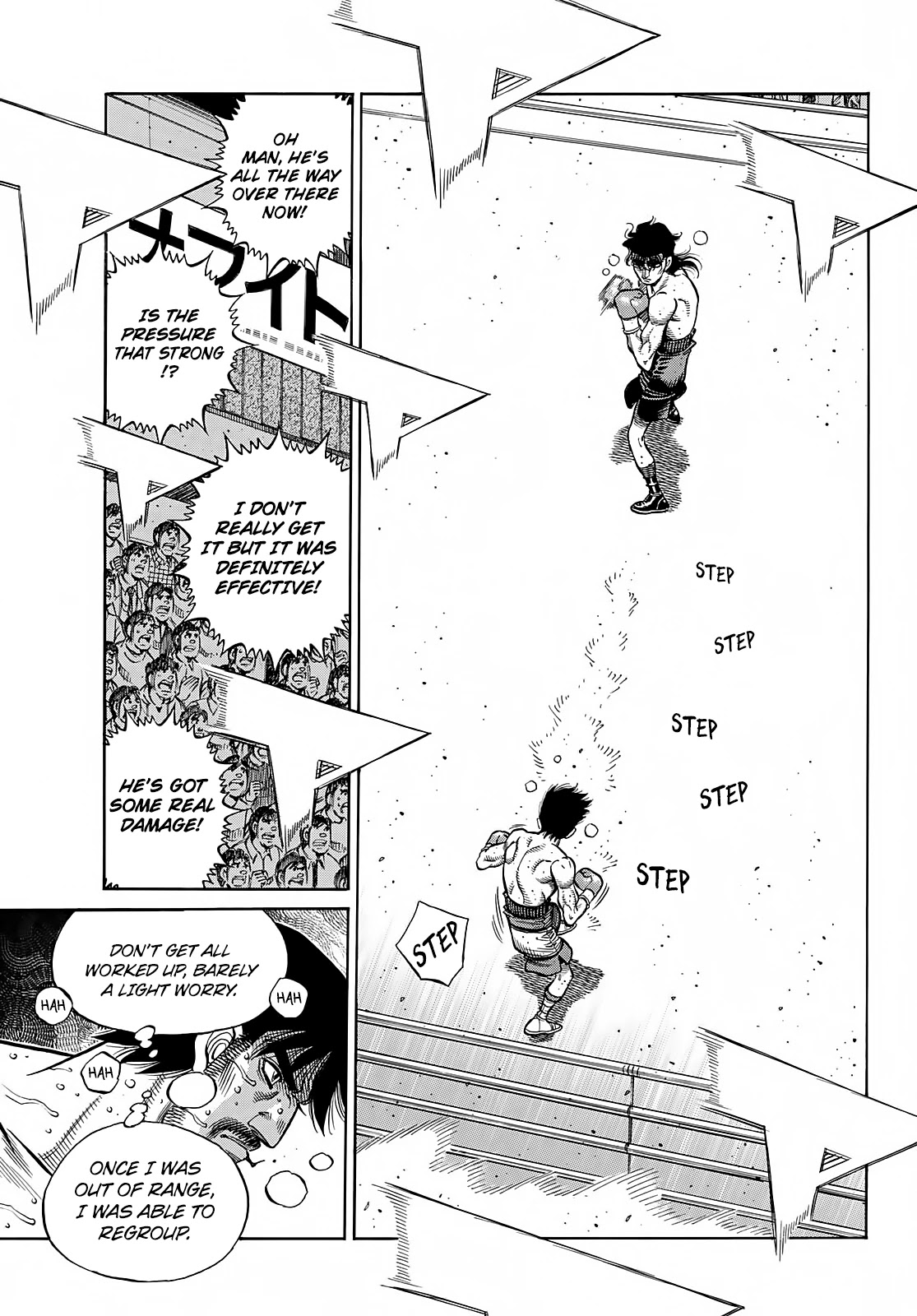 Hajime no Ippo Chapter 1368 page 7 - Chapter 1368: Mashiba’ Aim