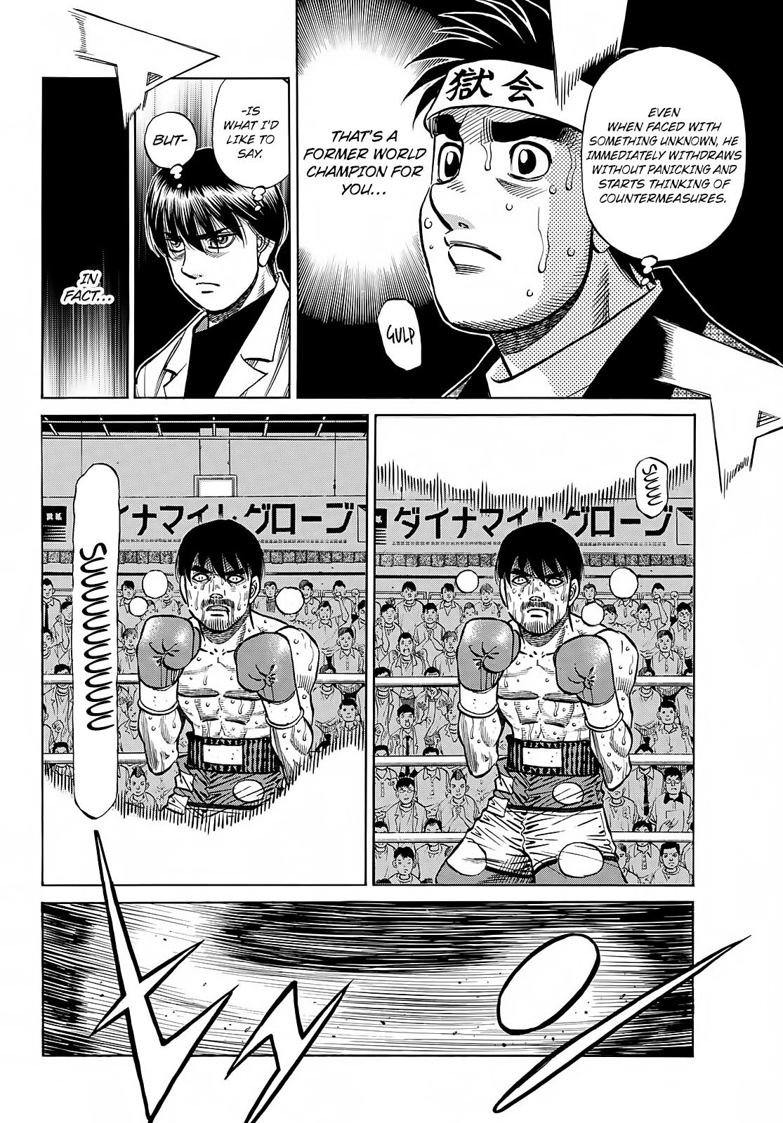 Hajime no Ippo Chapter 1368 page 8 - Chapter 1368: Mashiba’ Aim