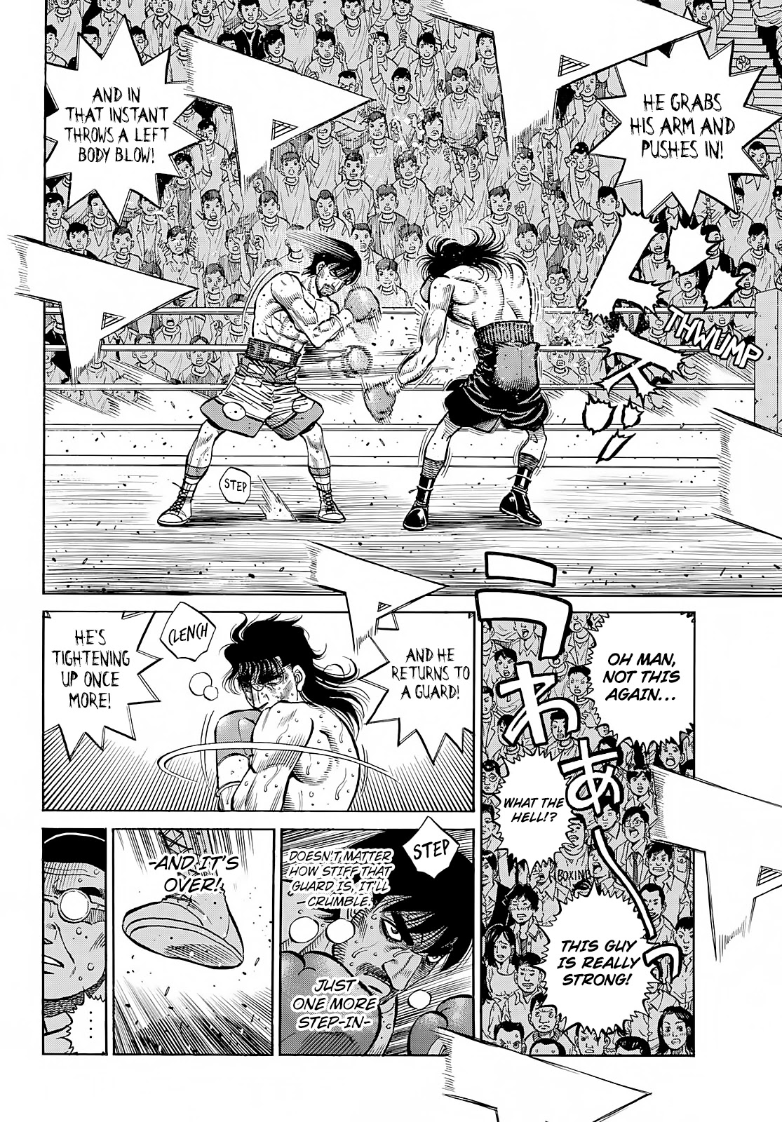 Hajime no Ippo Chapter 1369 page 6 - Chapter 1369: 50-50