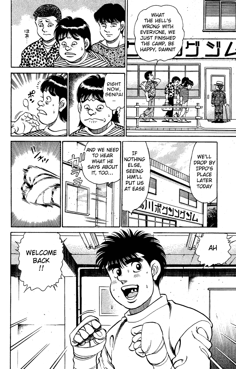 Hajime no Ippo Chapter 137 page 14 - Chapter 137 v2 : Welcome Punch