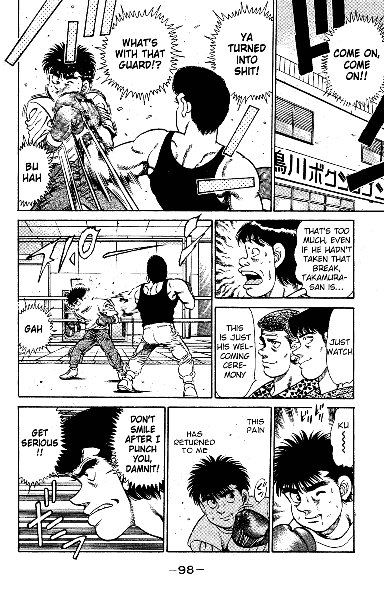 Hajime no Ippo Chapter 137 page 16 - Chapter 137 v2 : Welcome Punch