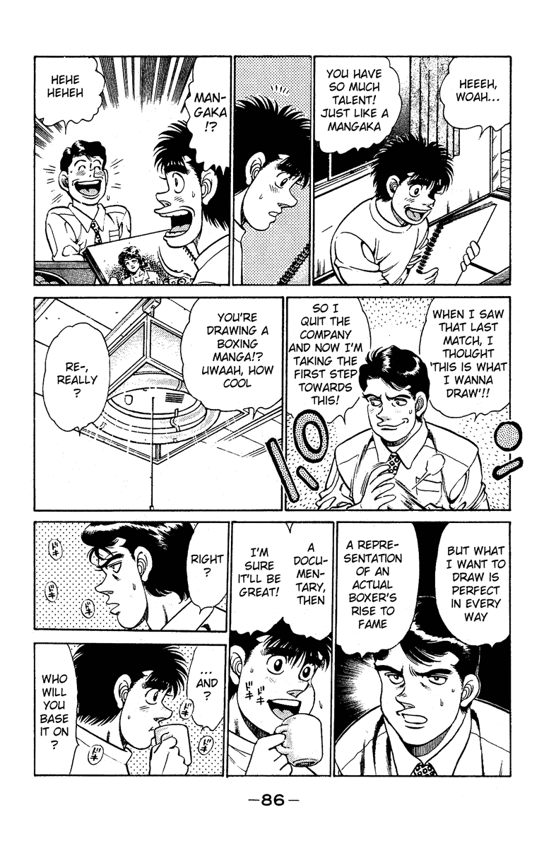 Hajime no Ippo Chapter 137 page 4 - Chapter 137 v2 : Welcome Punch