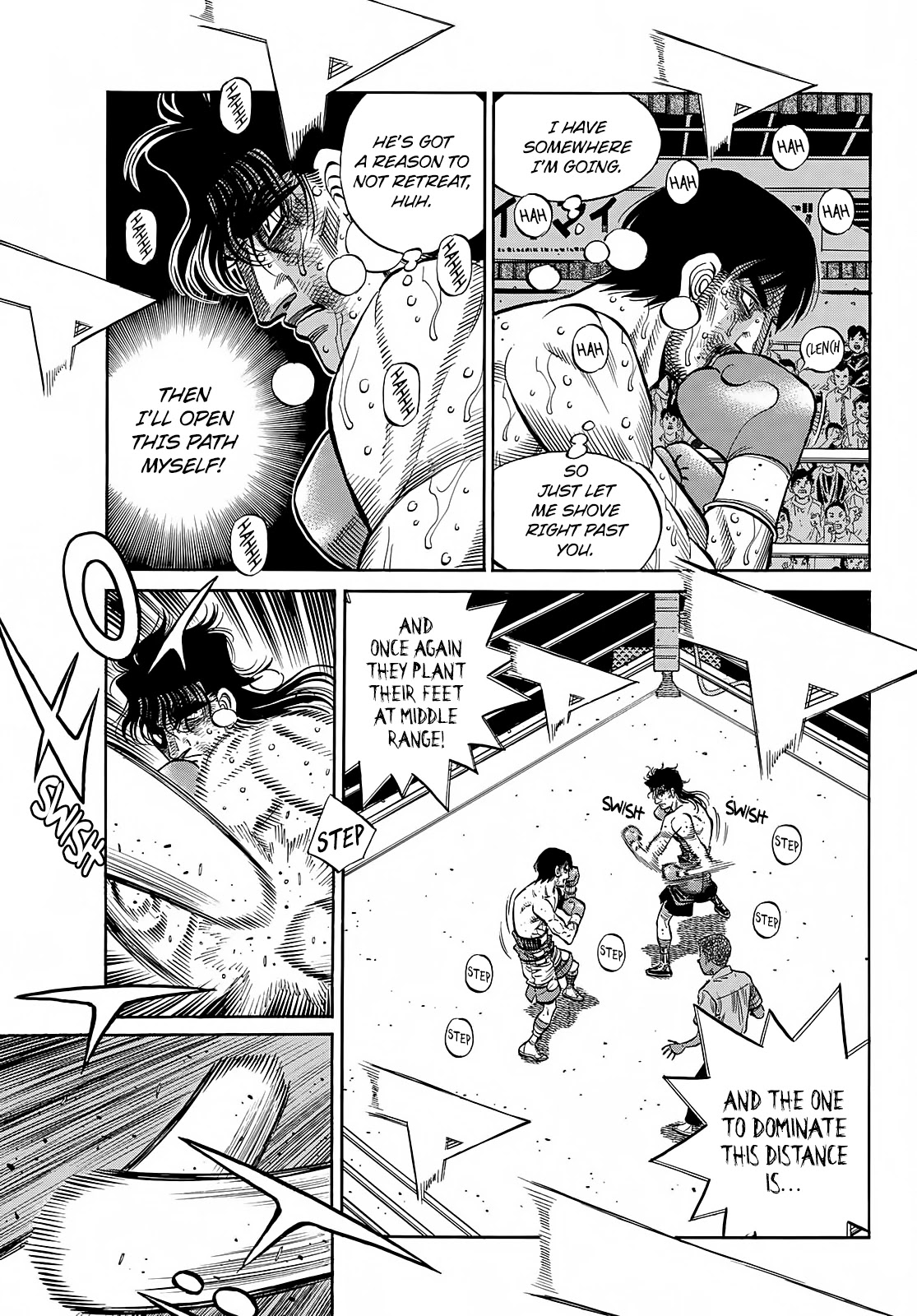 Hajime no Ippo Chapter 1370 page 4 - Chapter 1370: The Barrier That Is the World