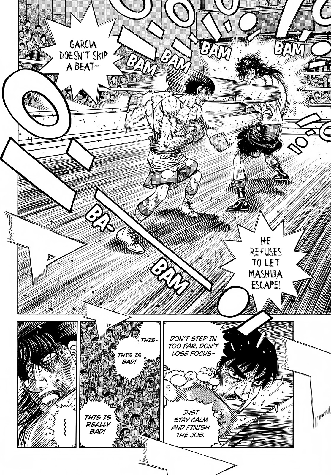 Hajime no Ippo Chapter 1370 page 7 - Chapter 1370: The Barrier That Is the World