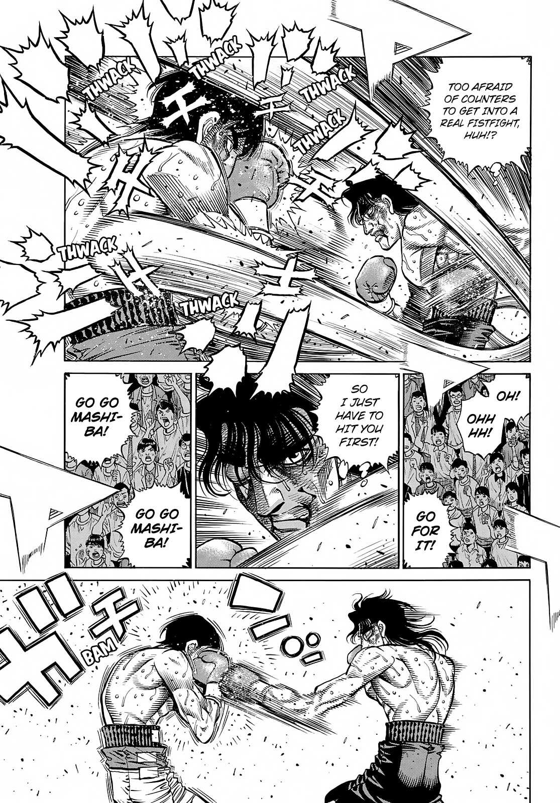 Hajime no Ippo Chapter 1370 page 8 - Chapter 1370: The Barrier That Is the World