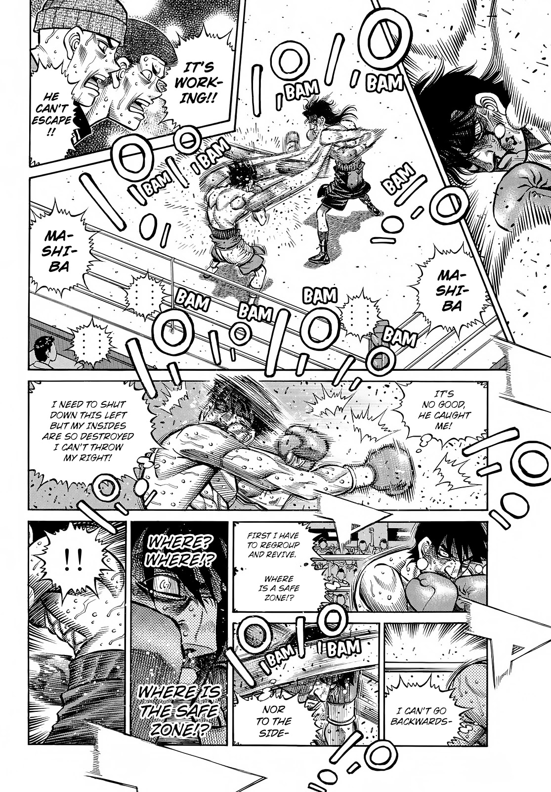 Hajime no Ippo Chapter 1372 page 11 - Chapter 1372: Mashiba's Choise