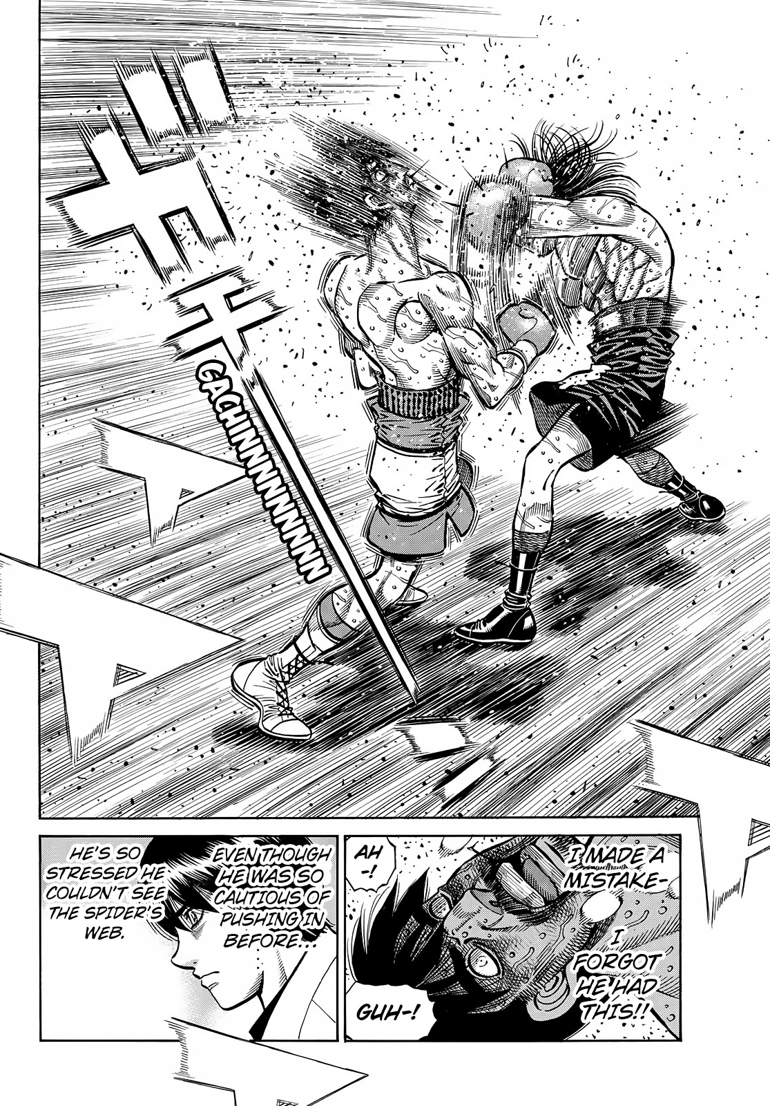 Hajime no Ippo Chapter 1372 page 13 - Chapter 1372: Mashiba's Choise