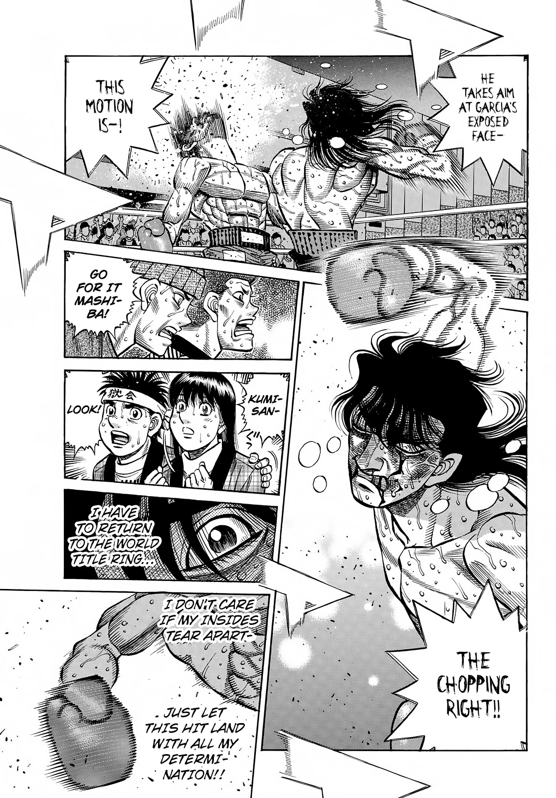 Hajime no Ippo Chapter 1372 page 14 - Chapter 1372: Mashiba's Choise