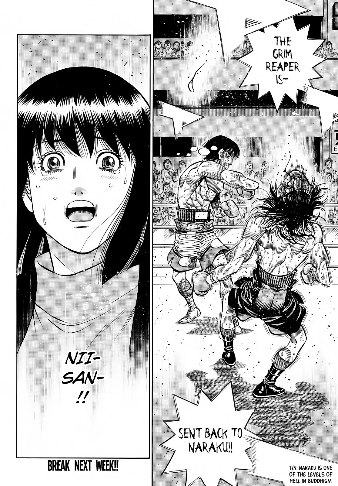 Hajime no Ippo Chapter 1372 page 17 - Chapter 1372: Mashiba's Choise