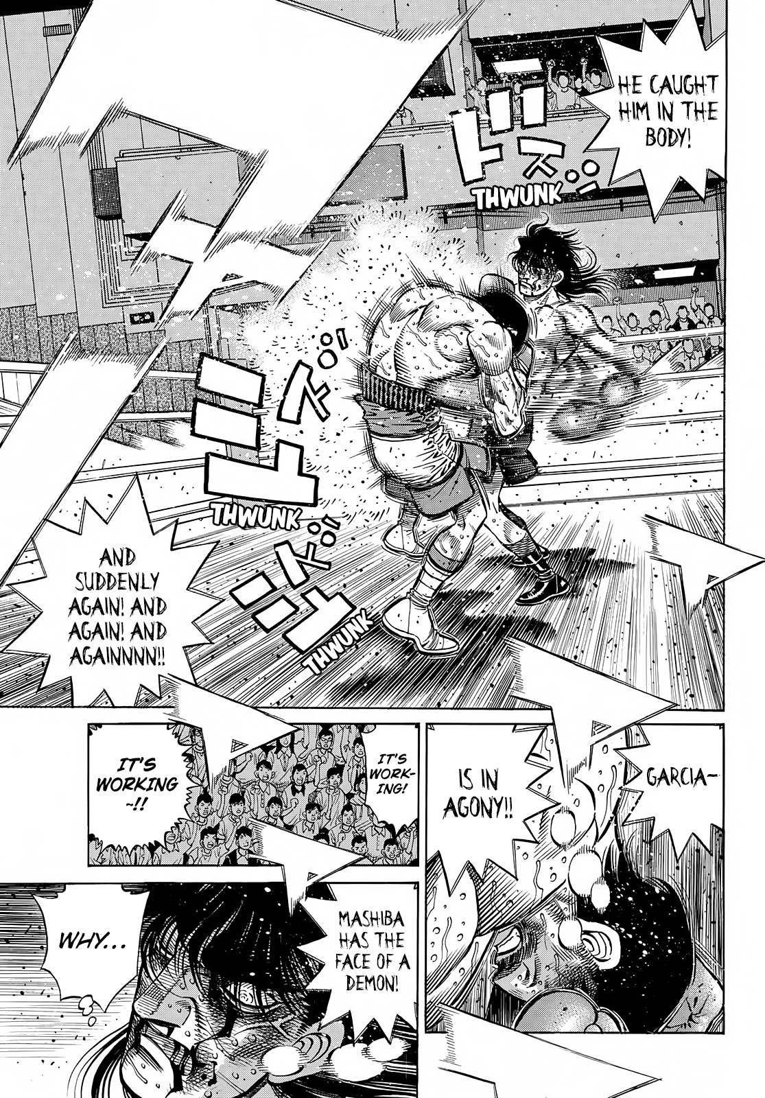 Hajime no Ippo Chapter 1372 page 5 - Chapter 1372: Mashiba's Choise
