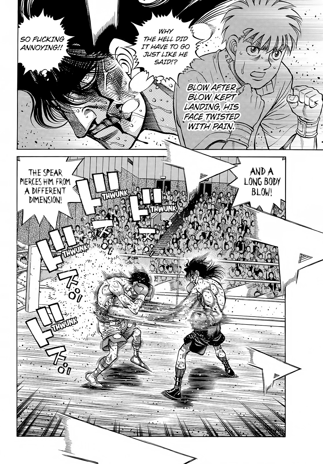 Hajime no Ippo Chapter 1372 page 6 - Chapter 1372: Mashiba's Choise