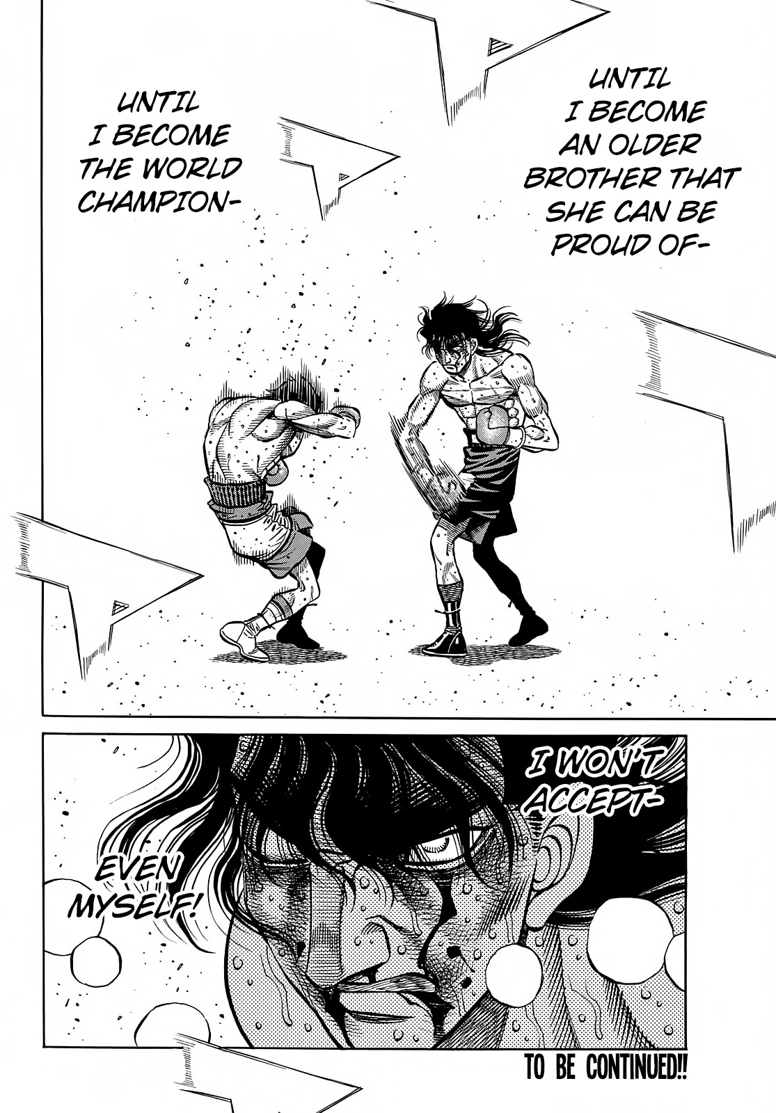 Hajime no Ippo Chapter 1373 page 14 - Chapter 1373: I Won't Accept It
