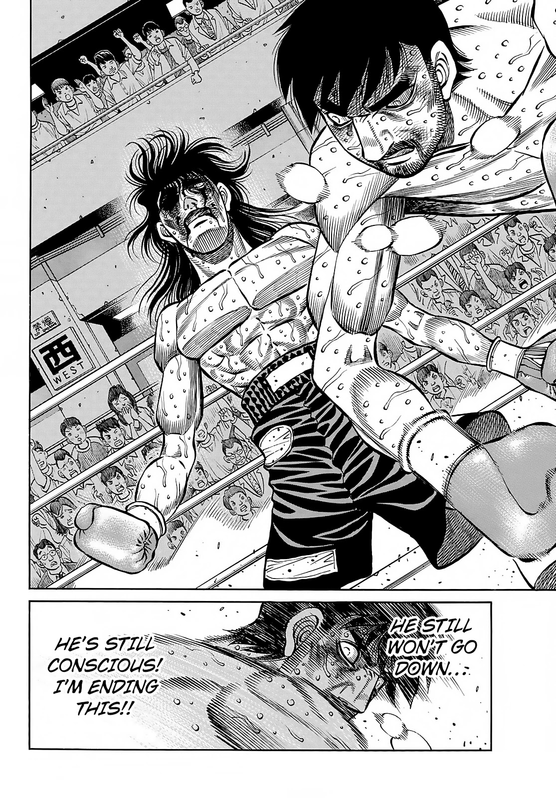Hajime no Ippo Chapter 1373 page 3 - Chapter 1373: I Won't Accept It