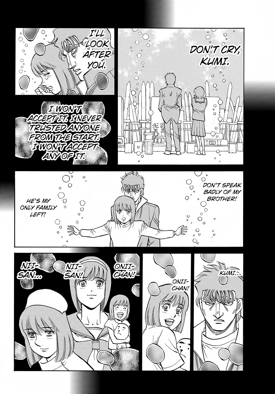 Hajime no Ippo Chapter 1373 page 5 - Chapter 1373: I Won't Accept It