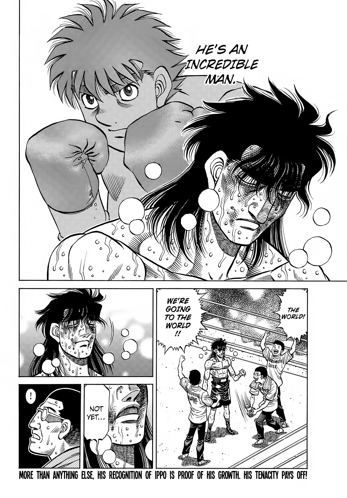 Hajime no Ippo Chapter 1374 page 10 - Chapter 1374: I Realize Now