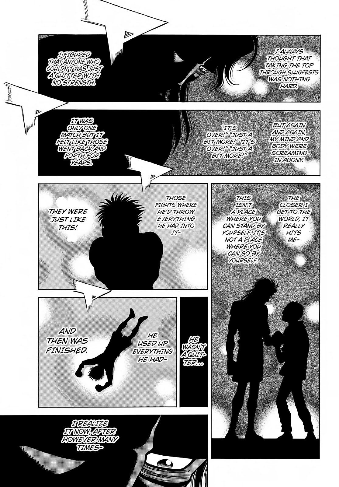 Hajime no Ippo Chapter 1374 page 9 - Chapter 1374: I Realize Now