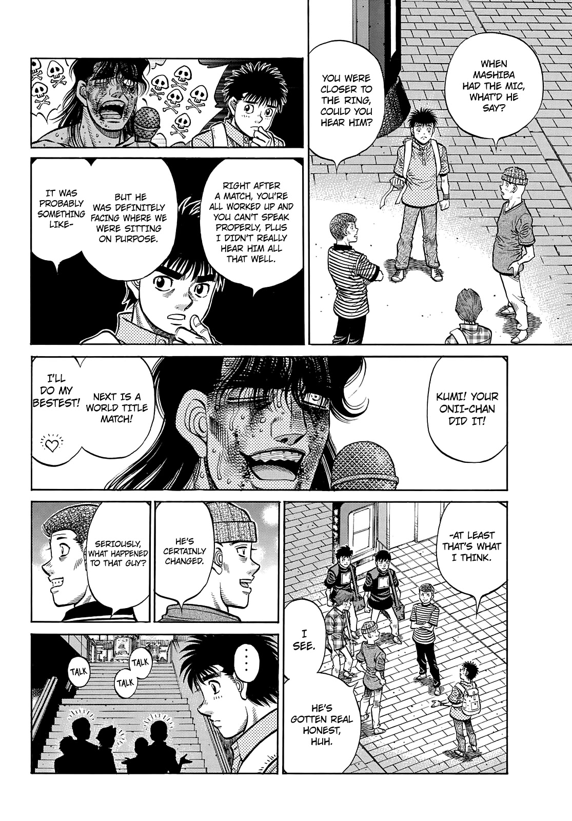 Hajime no Ippo Chapter 1375 page 11 - Chapter 1375: The Day He's Accepted by the World