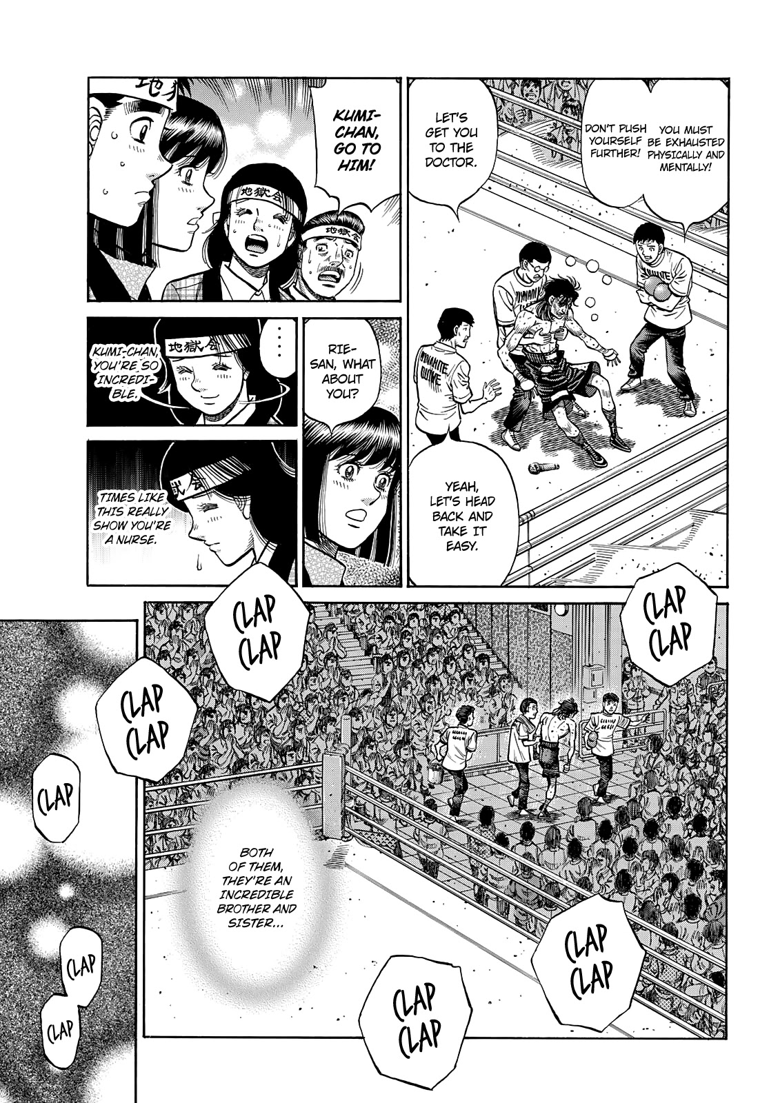 Hajime no Ippo Chapter 1375 page 6 - Chapter 1375: The Day He's Accepted by the World
