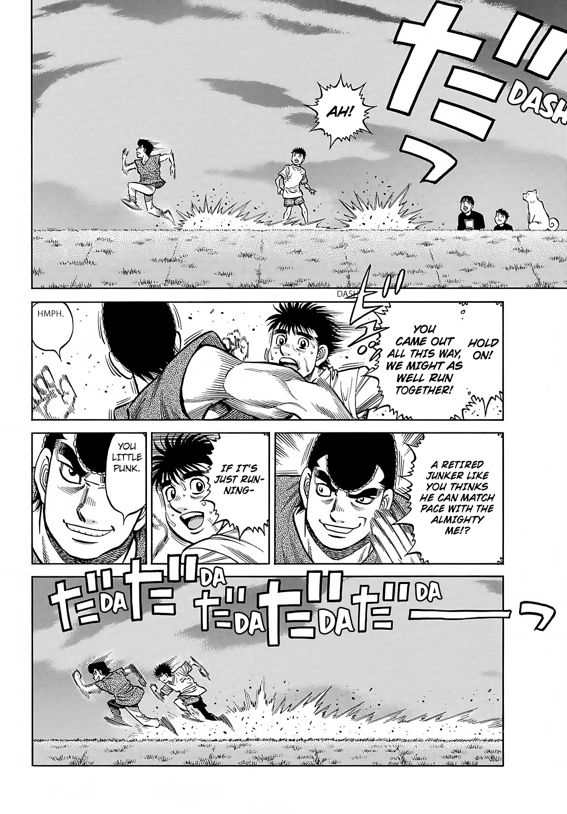 Hajime no Ippo Chapter 1376 page 6 - Chapter 1376: Dashes on the Riverbank