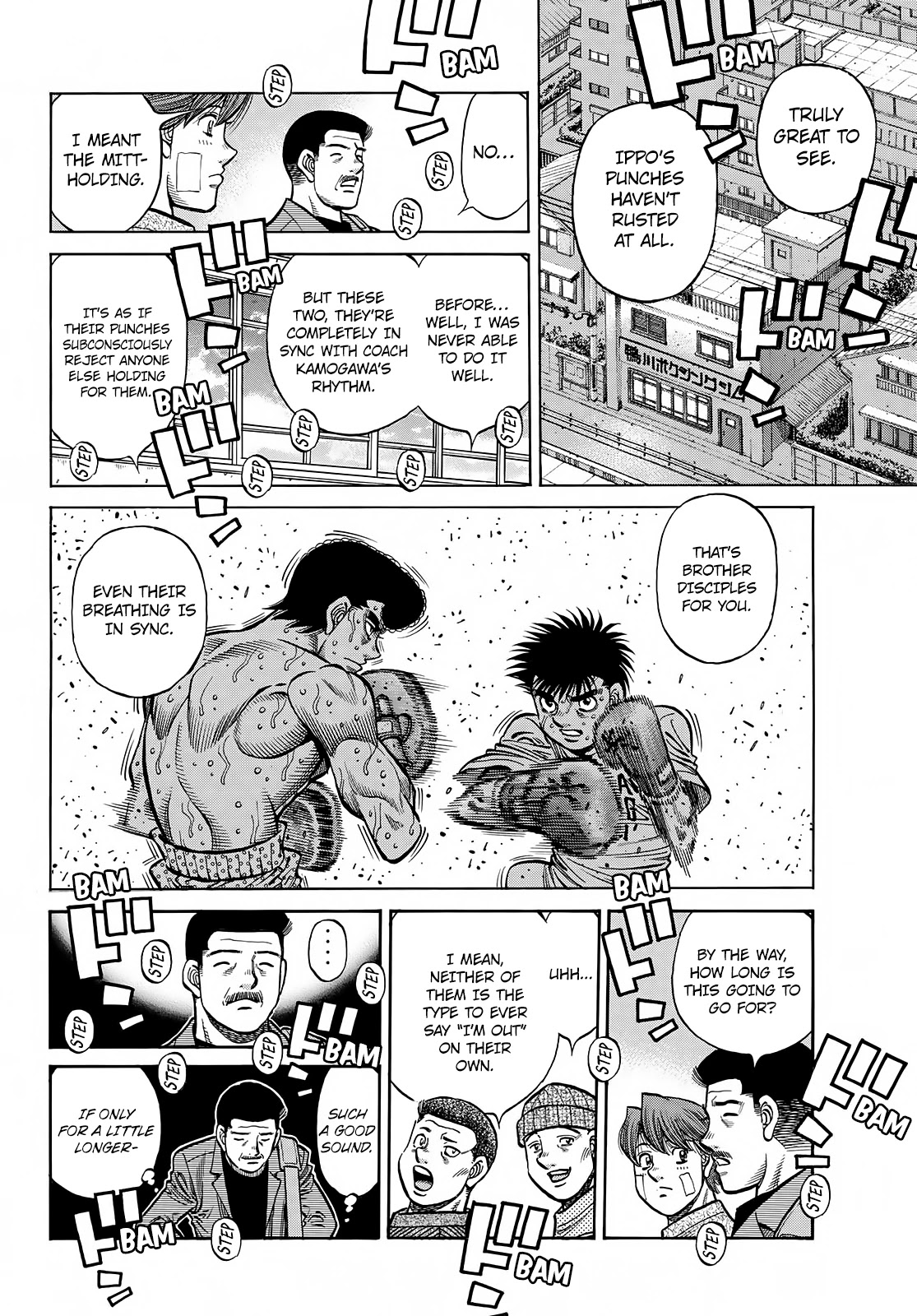 Hajime no Ippo Chapter 1377 page 10 - Chapter 1377: Brother Disciples