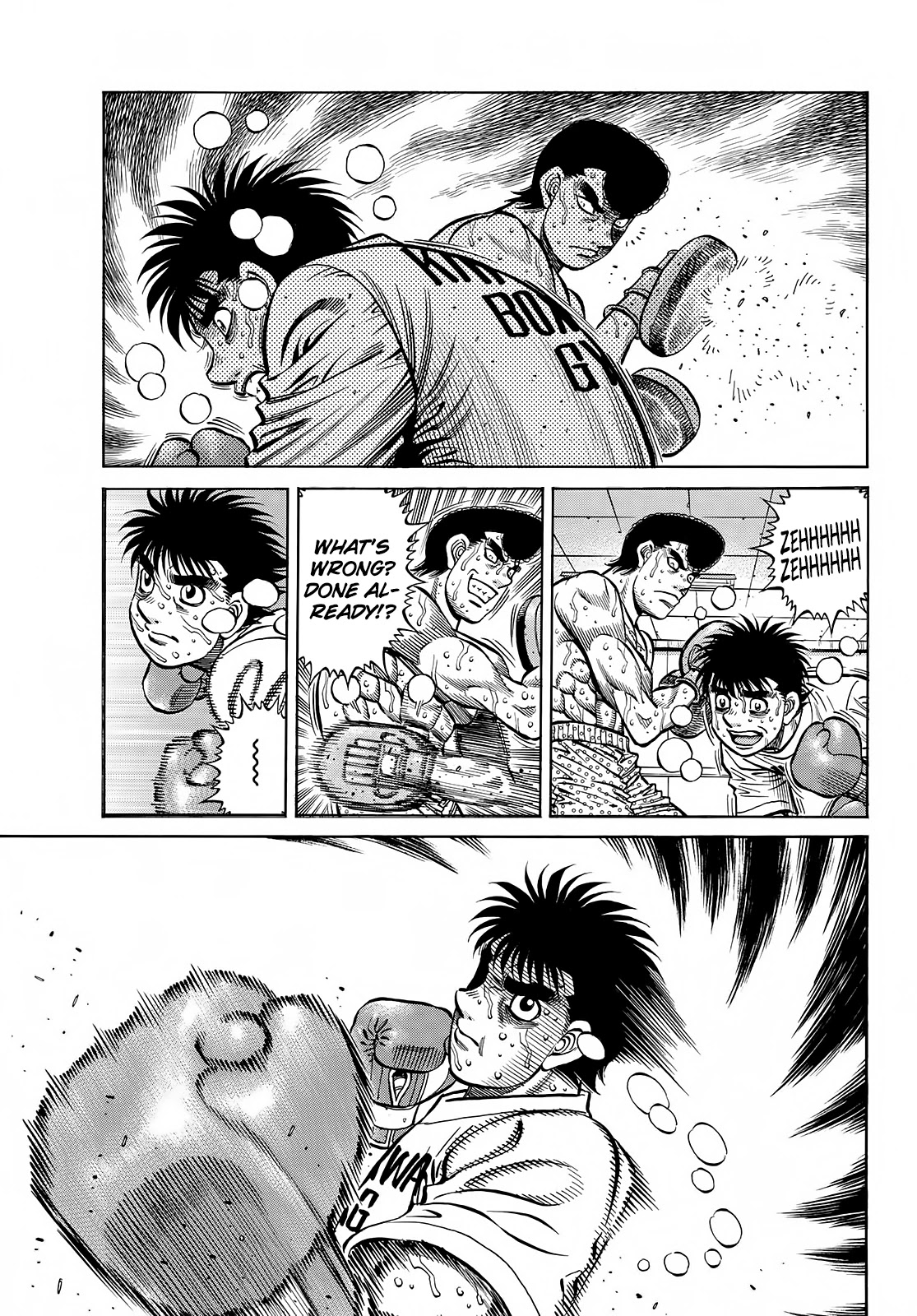 Hajime no Ippo Chapter 1377 page 13 - Chapter 1377: Brother Disciples