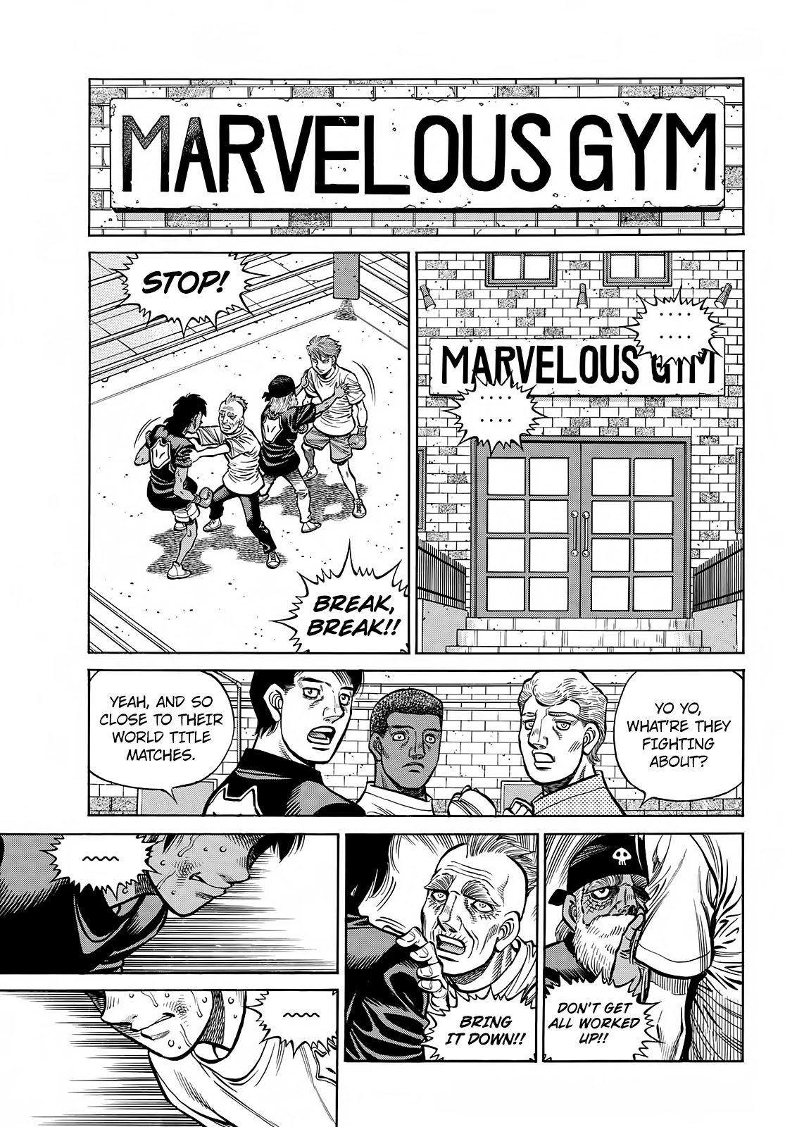 Hajime no Ippo Chapter 1377 page 17 - Chapter 1377: Brother Disciples