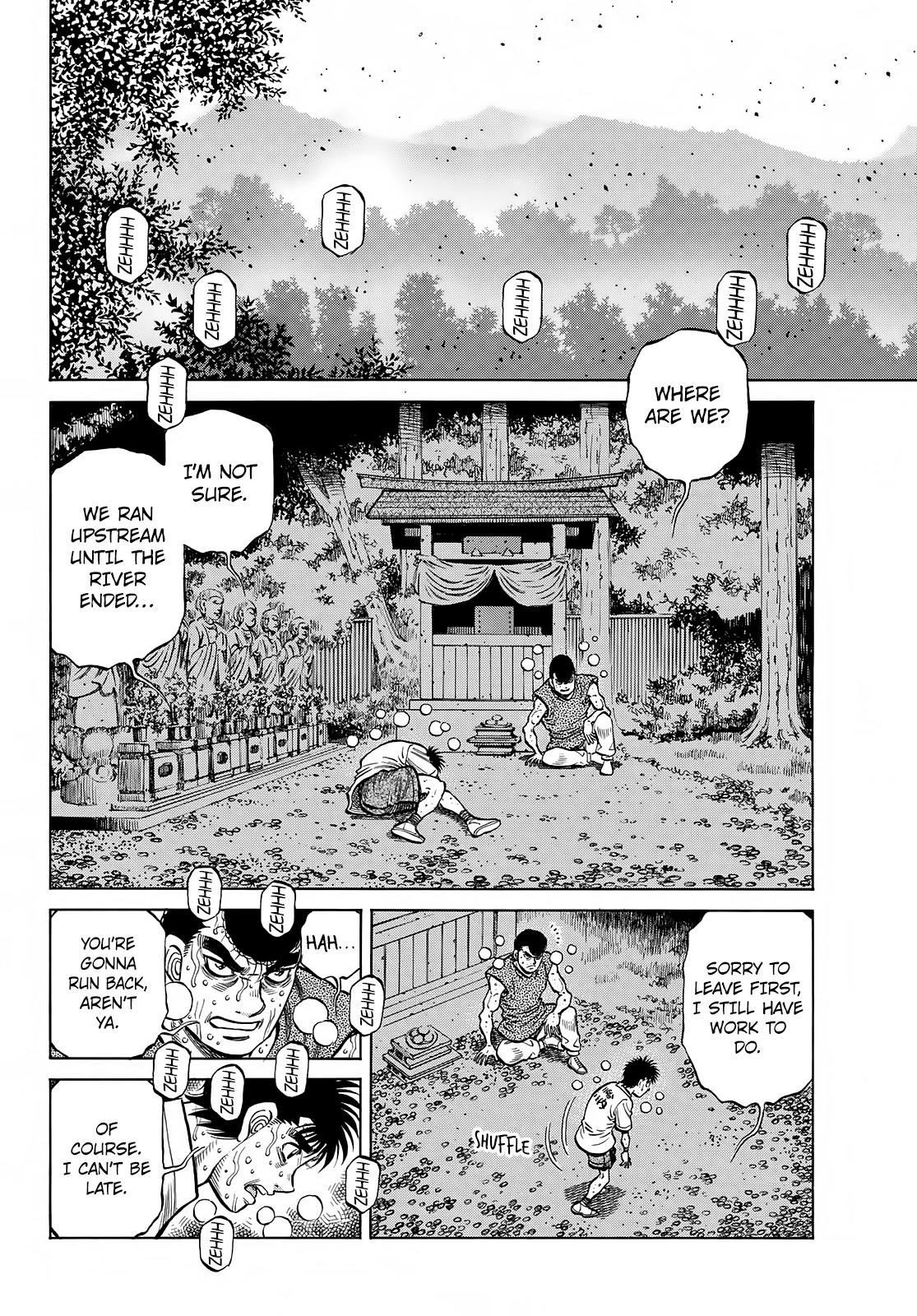 Hajime no Ippo Chapter 1377 page 5 - Chapter 1377: Brother Disciples