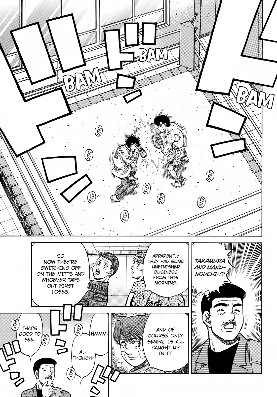 Hajime no Ippo Chapter 1377 page 8 - Chapter 1377: Brother Disciples